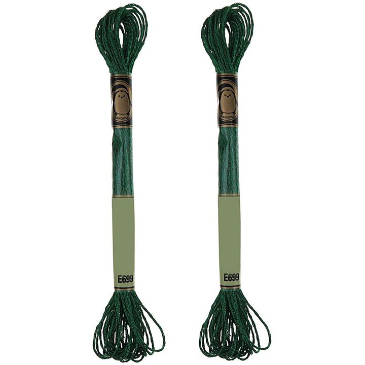 نخ گلدوزی پنگوئن مدل PNG-02 کد E-699 مجموعه 2 عددی